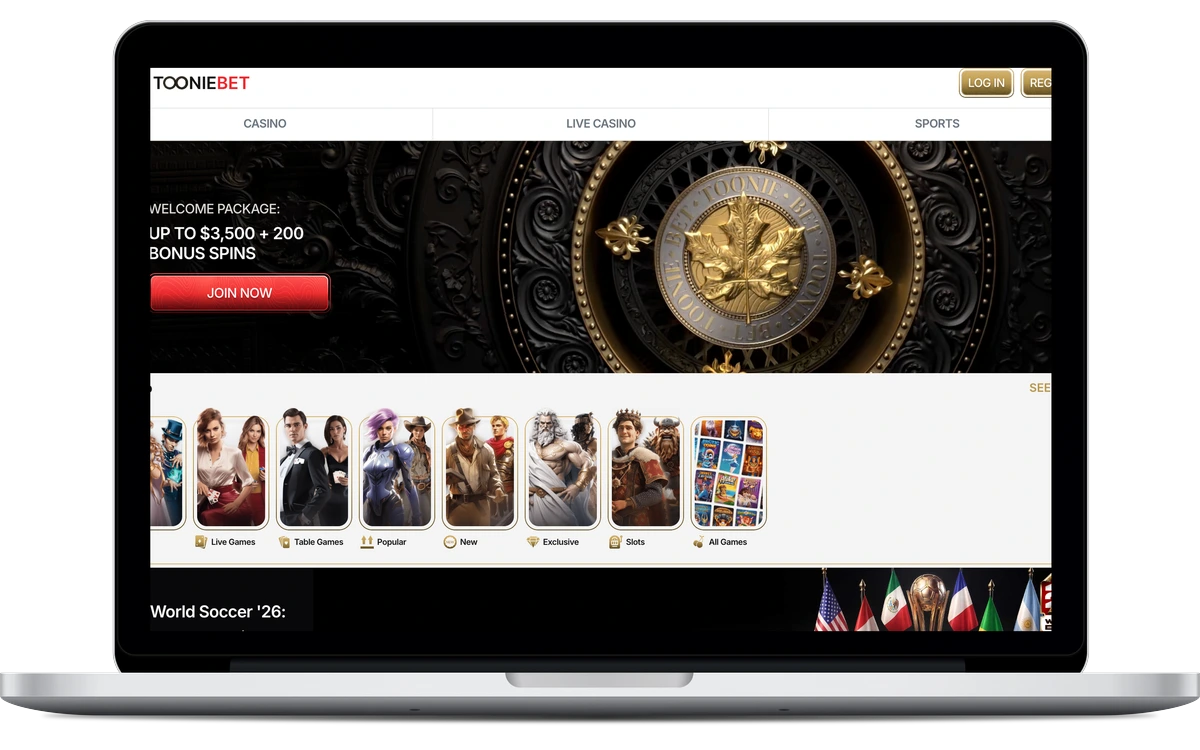 ToonieBet casino app